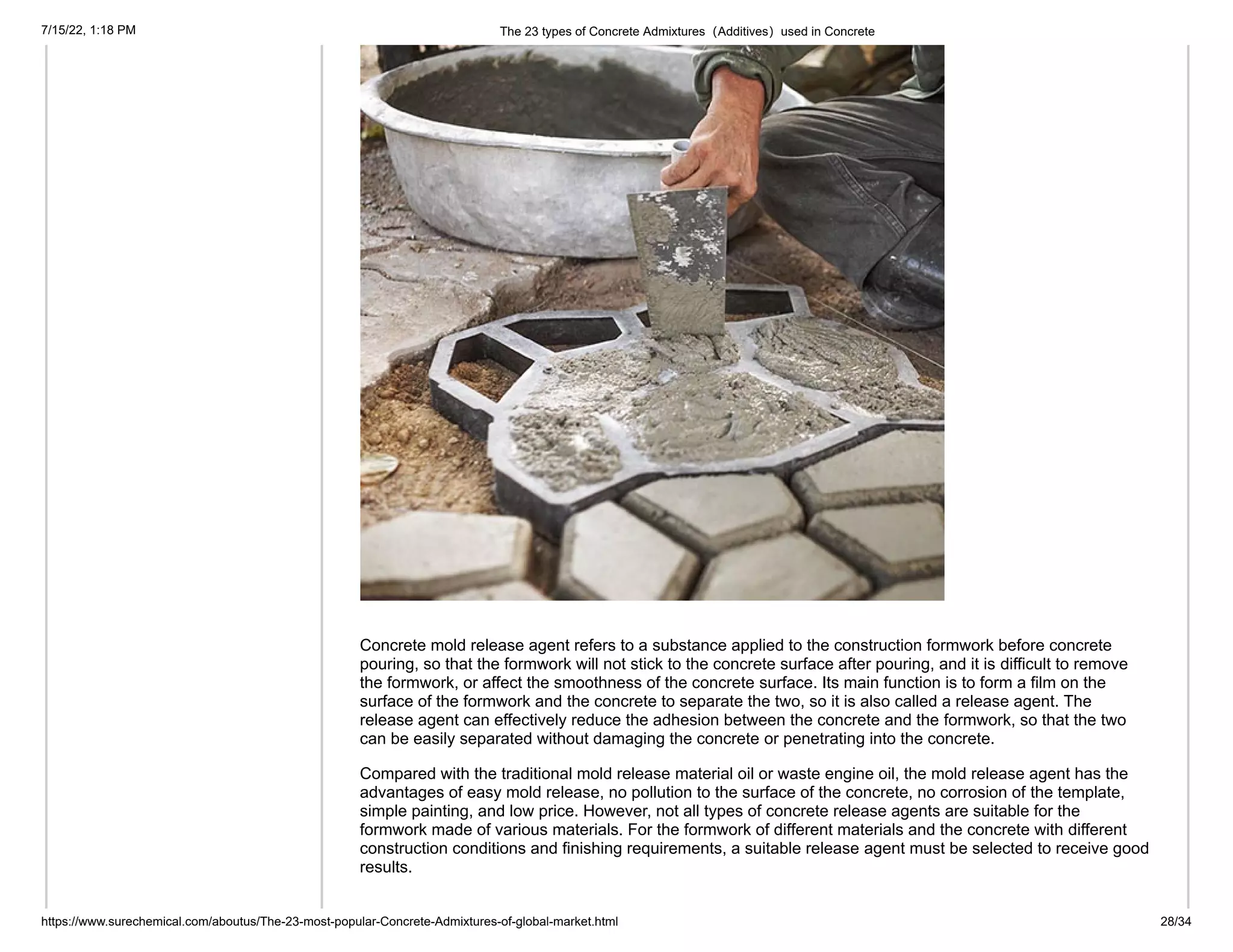 The 23 types of Concrete Admixtures(Additives)used in Concrete.pdf