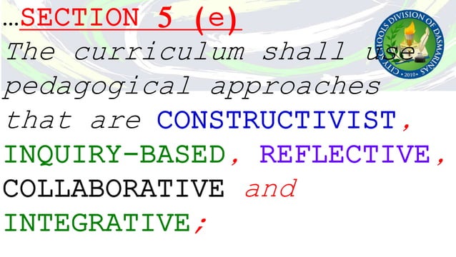 The 2 c 2i-1r pedagogical approaches | PPTX