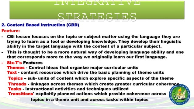 The 2 c 2i-1r pedagogical approaches | PPTX