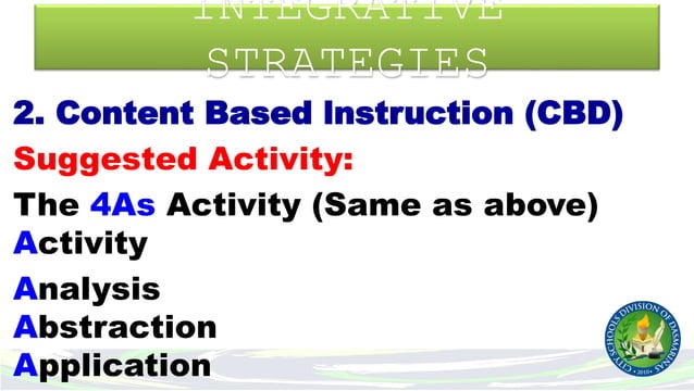 The 2 c 2i-1r pedagogical approaches | PPTX