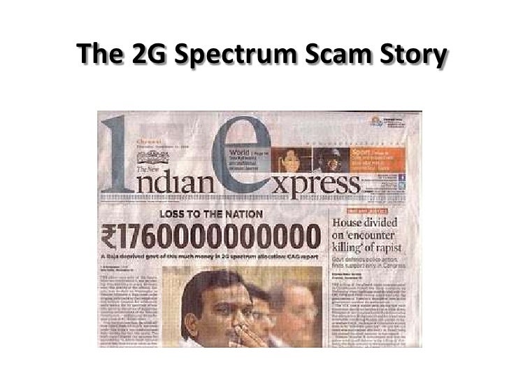 the 2g scam an example of the 2g scam an example of