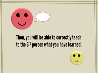 The 3-Person Teaching Process