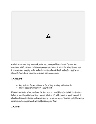 The 30 Smartest AI Productivity Tools to Use in 2026.pdf