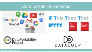 @cubicgarden | https://vimeo.com/610179
Data portability services
 