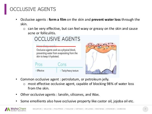 moisturizer occlusive