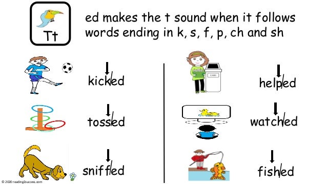 The 3 Sounds Ed Makes Id T And D