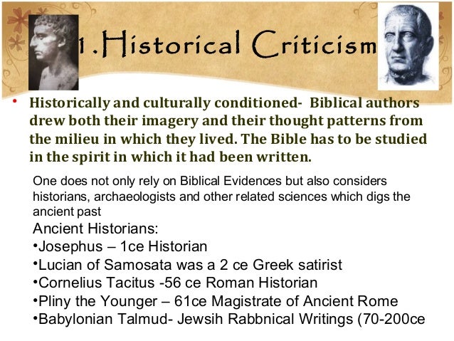 the scripture the world behind the text historical literary criticism