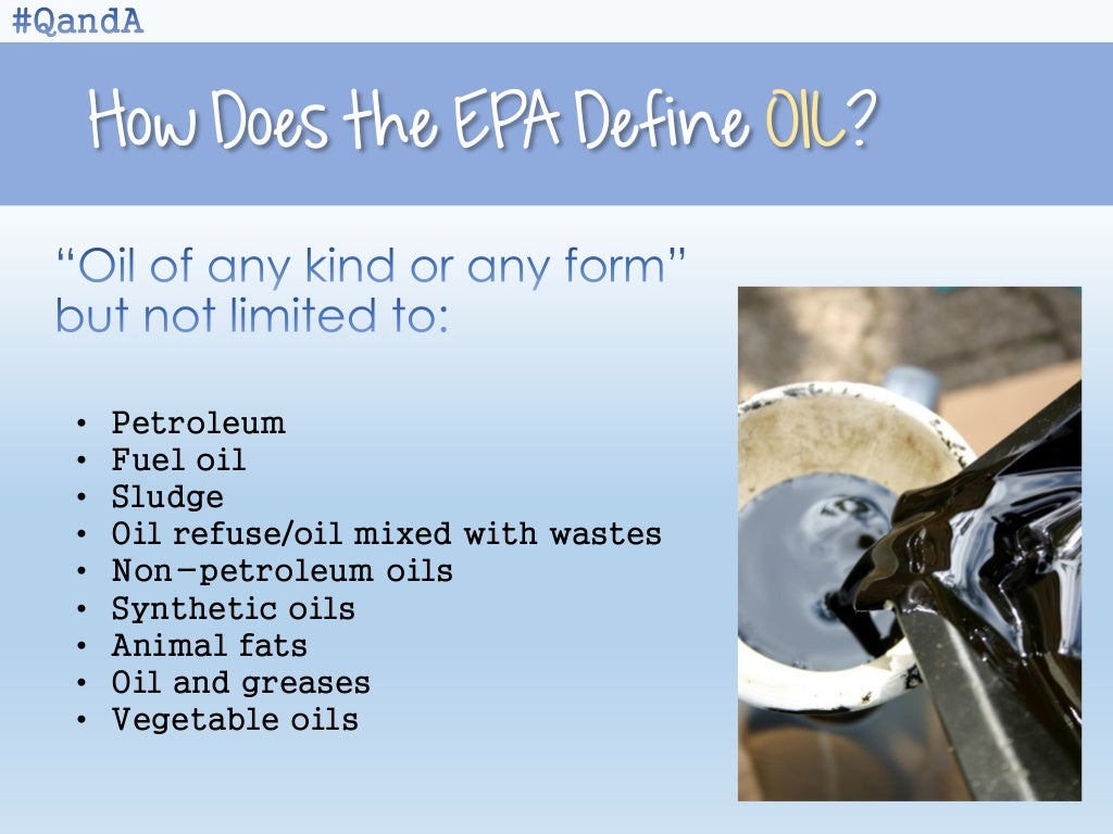 The 411 on secondary spill containment and spcc regulations