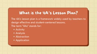 The 4A's Guide in Language Arts Teaching | PDF