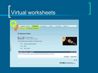 Virtual worksheets

 