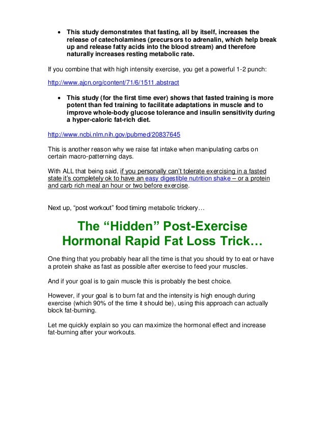The 4 Cycle Fat Loss Solution By Shaun Hadsall Pdf E Book Free Downl