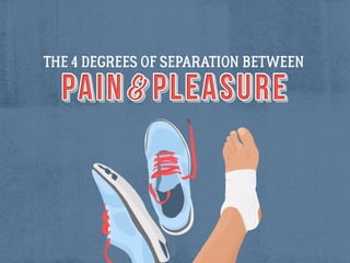 The 4 degrees of separation between pain and pleasure