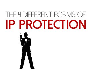 The 4 Different Forms of
IP Protection
 
