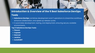 The Top 5 Best Salesforce DevOps Tools to Must Know | PDF