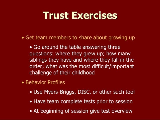Trust Exercises E2 80 A2 Get Team Trust Exercises E2 80 A2 Get Team