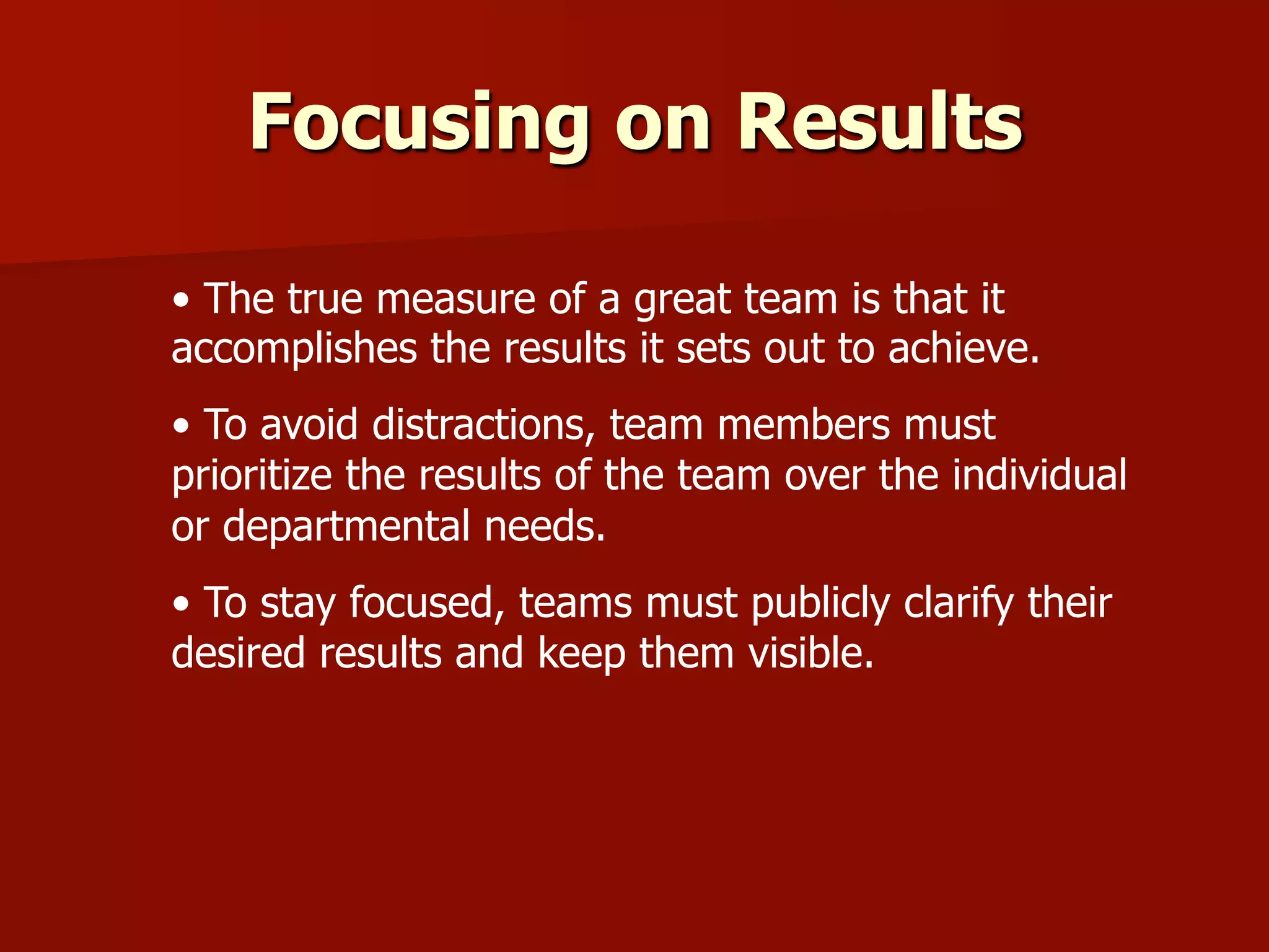 The Five Disfunctions of a Team | PDF