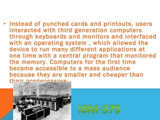 the generation of computers | PPT