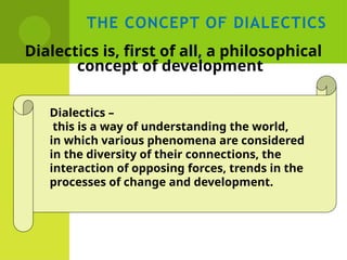 Understanding Dialectics The 5 lecture of philosophy presents.pptx