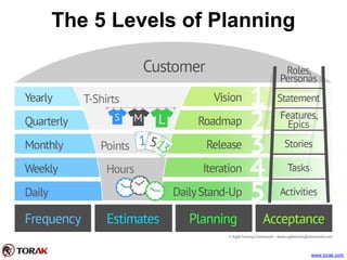 The 5 Levels of Planning
www.torak.com
 