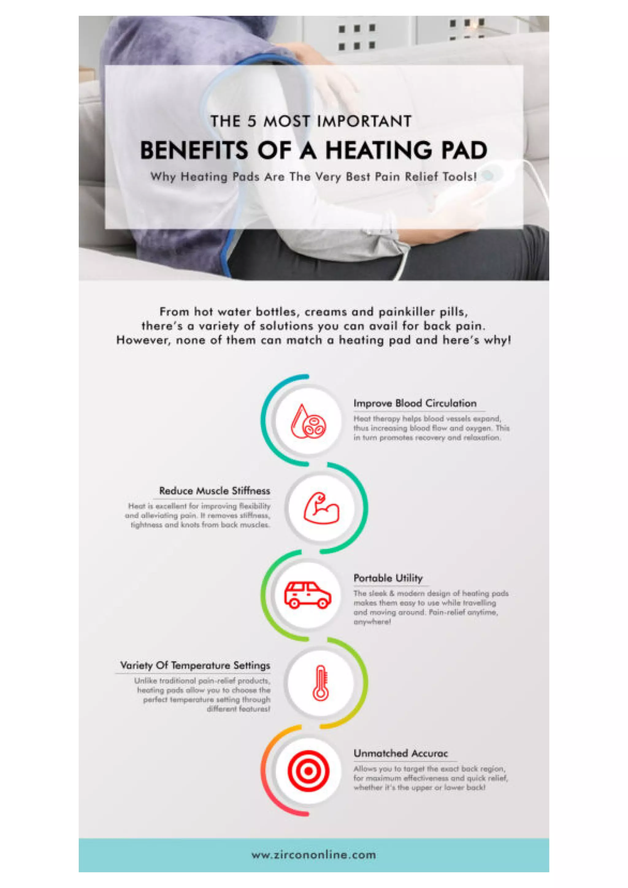 The 5 most important benefits of a heating pad PDF