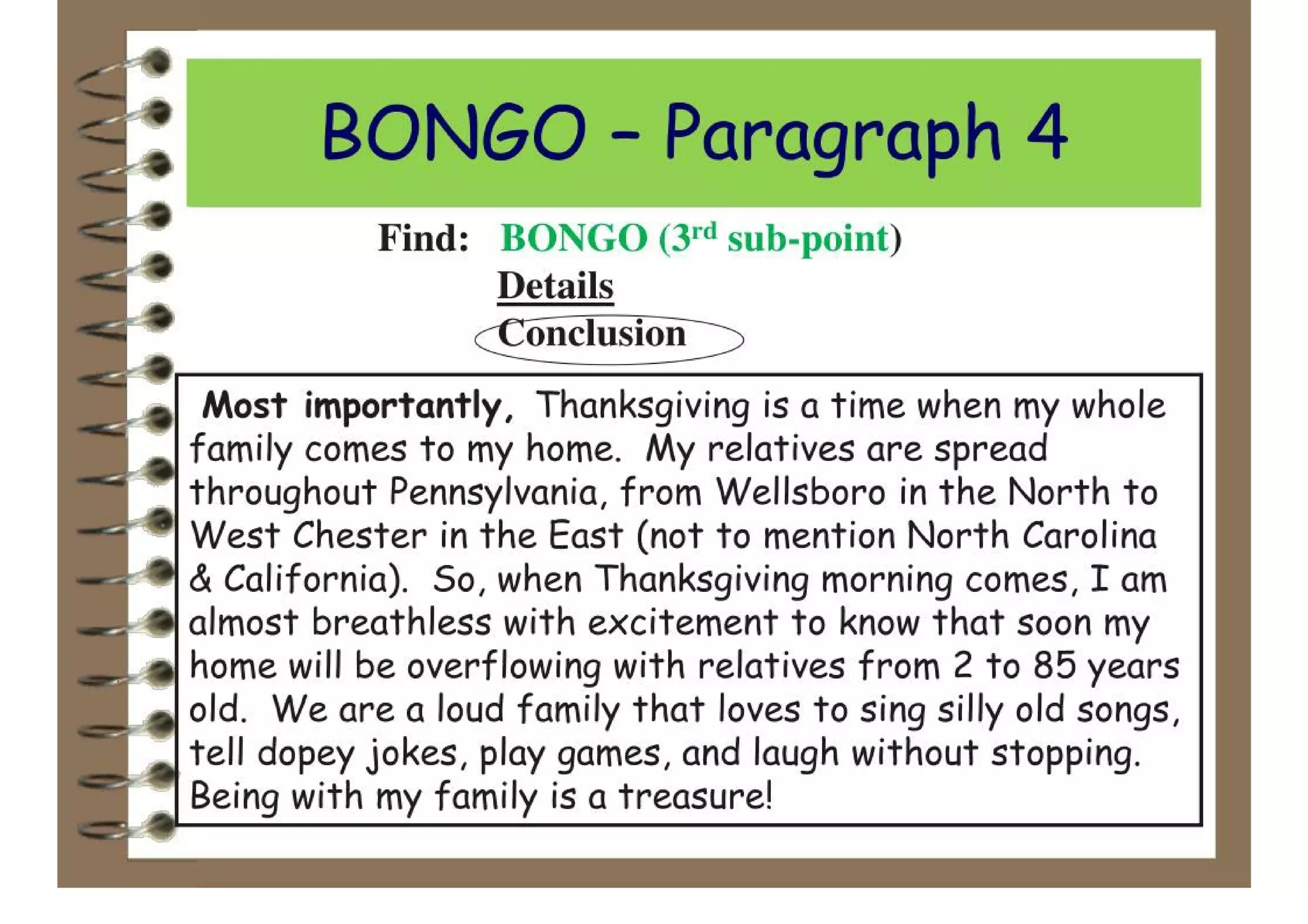 The 5 Paragraph Essay