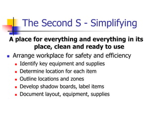 The5SMethodologySortSetShineStandardizeSustaininQualityManagement..ppt ...