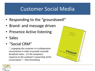 Facebook, NINGEmergence*Enterprise/Emergent Social Software Platform (ESSP)