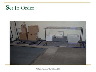 Set In Order




               All Rights Reserved The 5S Store, LLC
 