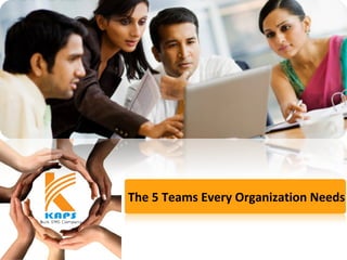 The 5 Teams Every Organization Needs
 