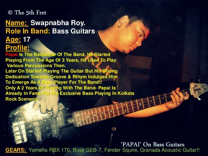 The 5th Fret Band Profile