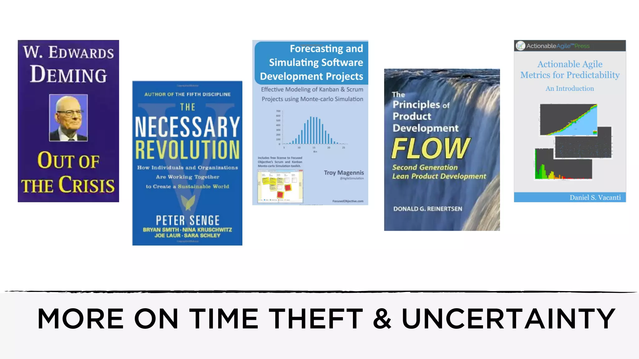 @dominicad
MORE ON TIME THEFT & UNCERTAINTY
 