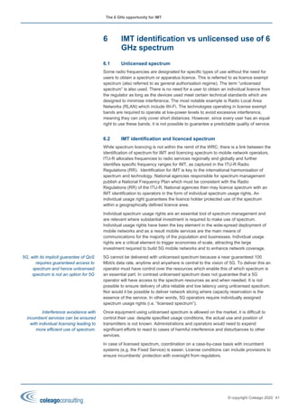 Unlicensed Supplement Examples The 6 GHz opportunity for IMT | PDF