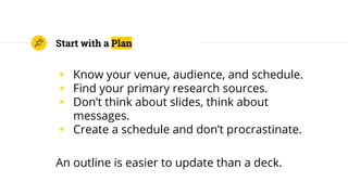 The 6 P's of Giving a Good Presentation | PDF