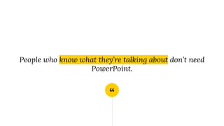 The 6 P's of Giving a Good Presentation | PDF