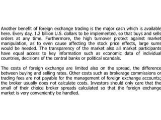 transparent broker terms and trading conditions