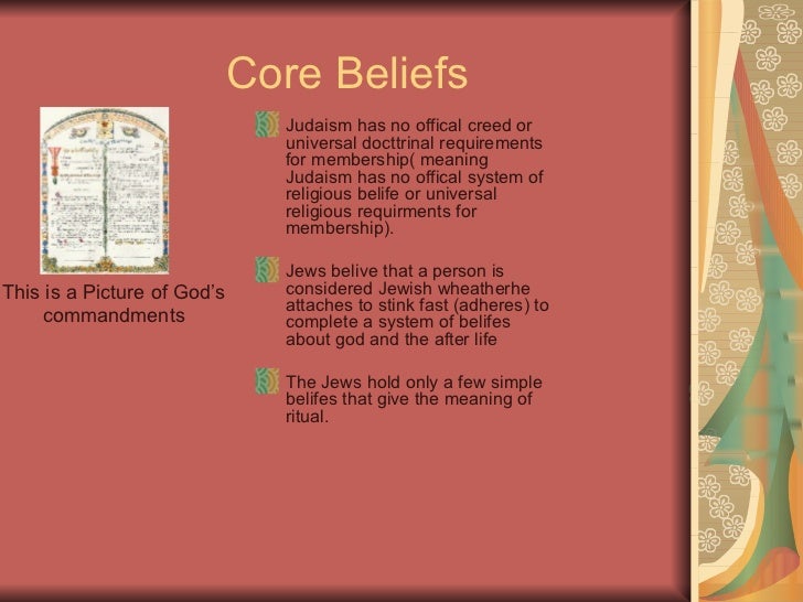 The 7 characteristics of judaism