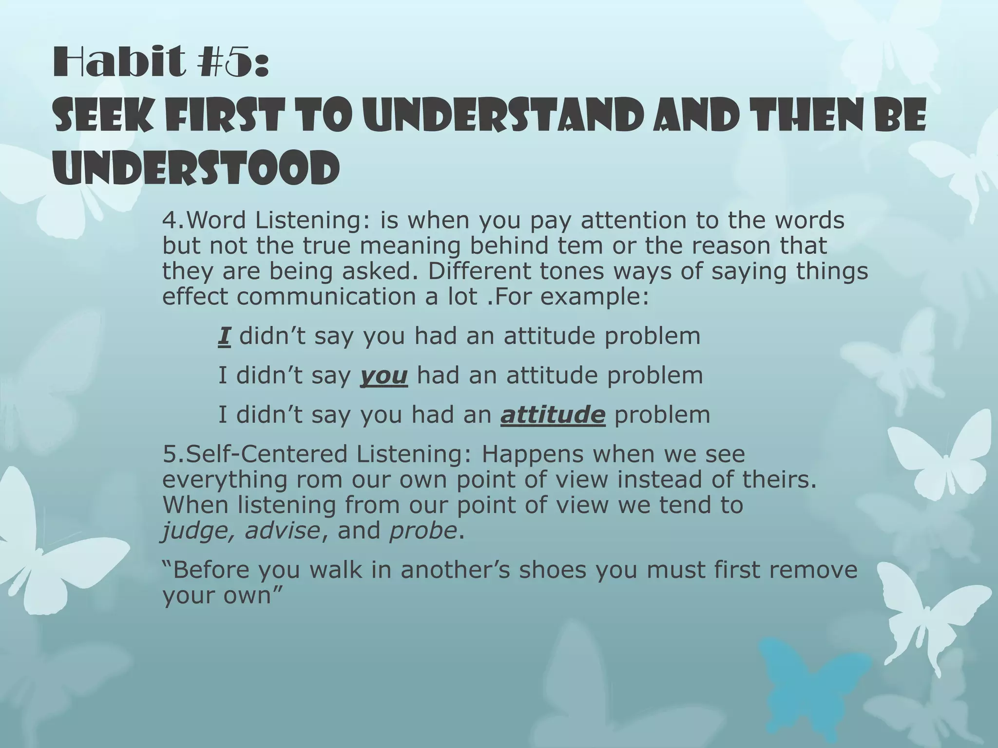 The 7 habits of highly effective teens | PPTX