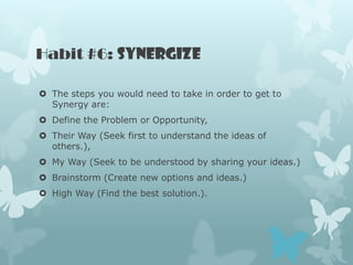 The 7 habits of highly effective teens | PPTX