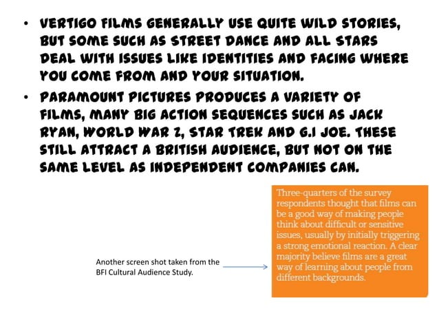 Case study- Film Industry | PPTX