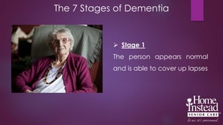 The 7 Stages of Dementia | PDF
