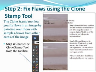  Reposition the crop box by dragging inside it.