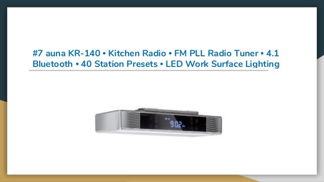 The 8 Best Under Cabinet Radios Reviews In 2019
