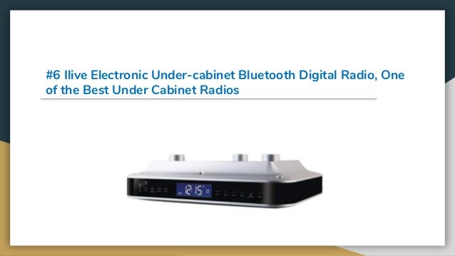 The 8 Best Under Cabinet Radios Reviews In 2019