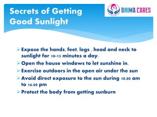 The 8 natural laws to enjoy good health dr.kamaljit singh | PPTX