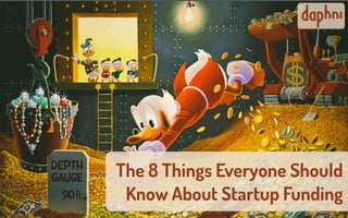 The 8 Things Everyone Should 
Know About Startup Funding
daphni
 
