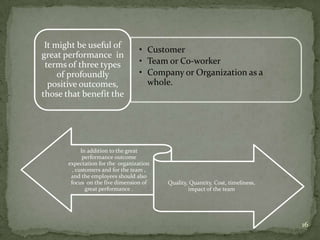 61.STAKE HOLDER RELATIONSHIP MANAGEMENT.Having understanding of the many individuals or groups affected by a change is a critical first step that is often given shrift and perception as important realties here. Managers need the skills to map out the multiple layers of stake holders associated with the propose change.2. LEADING CHANGEA question often left ambiguous is “who is going to lead the change ?”, more likely , it is a group of people who enable the change through a combination of inspiration, influence , facilitation and resource allocation ..3. CHANGE STRATEGYHaving a clear plan for how the change will be executed is a critical as having a blueprint for building a house , a plan that consists of merely developing a technology solution and then throwing to the wall of end users is a failure strategy.