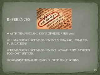 14The voice of the customer Define great  performance outcomes Organization vision Leadership & need for change Develop goals and strategies & take action to achieve outcomes the great performance management cycle Work unit or dept vision & mission Make improvements Provide support (training, resources ,tools , information, feedback)Provide logical consequences for performance outcomes Evaluate performance 