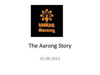 The Aarong Story
01.08.2013
 