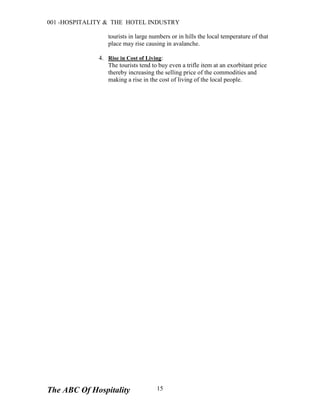 THE ABC OF HOSPITALITY | PDF