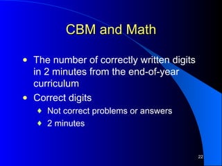 Free Cbm For Math The abc's of cbm for maths, spelling and writing | PPT